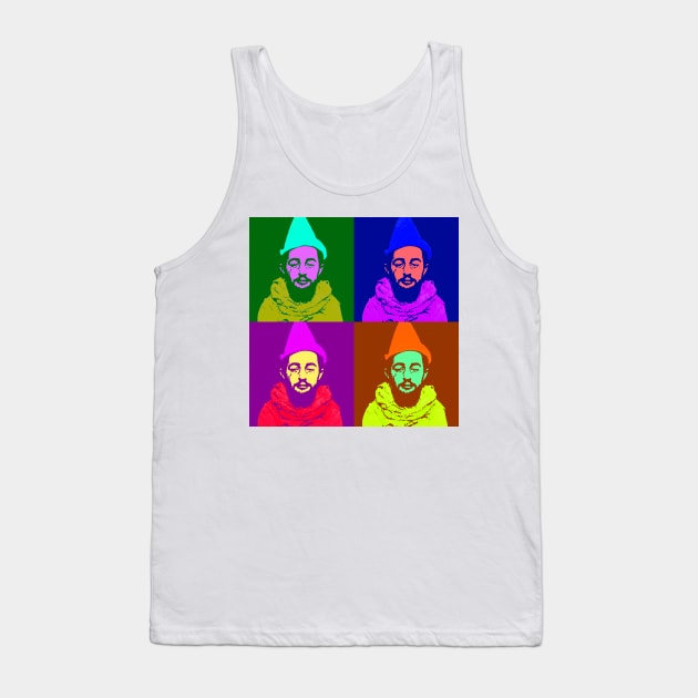 Henri de Toulouse-Lautrec Pop Art Design Tank Top by Naves